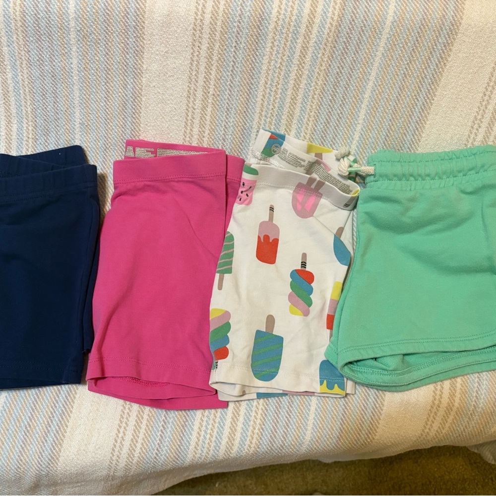 Wonder Nation Kids Shorts Set - Navy, Pink, Multicolor, Mint